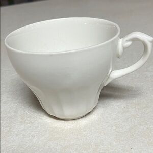 Elegant White Teacup